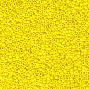 Miyuki Seed Beads 15/0 Opaque Yellow