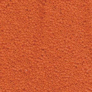 Miyuki Seed Beads 15/0 Opaque Orange