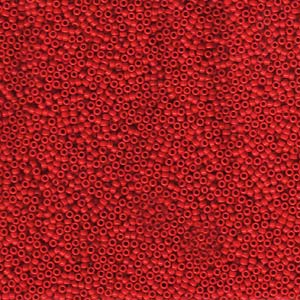 Miyuki Seed Beads 15/0 Opaque Red