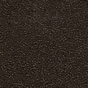 Miyuki Seed Beads 15/0 Opaque Chocolate Brown