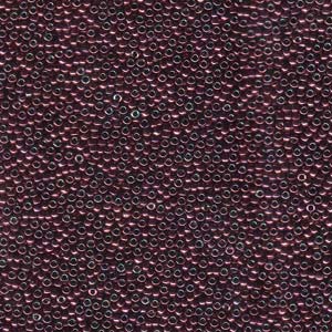Miyuki Seed Beads 15/0 Metallic Raspberry