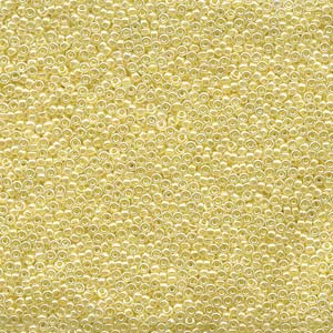 Miyuki Seed Beads 15/0 Ceylon Butter Cream Yellow