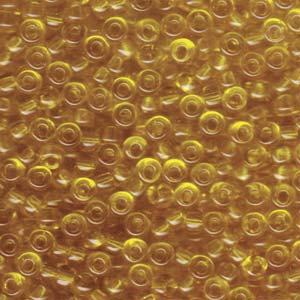 Miyuki Seed Beads 6/0 Transparent Yellow