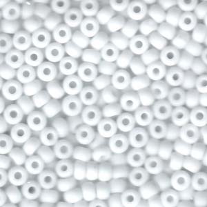 Miyuki Seed Beads 6/0 Matte Opaque White