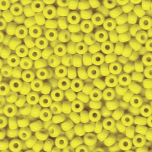 Miyuki Seed Beads 6/0 Opaque Yellow