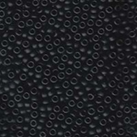 Miyuki Seed Beads 8/0 Matte Opaque Black