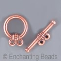 Pewter 2 Strand Toggle Clasp