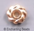 Pewter Twisted Spacer Bead