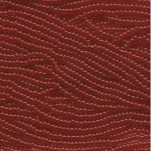Czech Seed Beads 6/0 Transparent Ruby Red