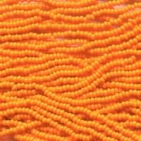 Czech Seed Beads 11/0 Opaque  Light Orange