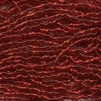 Czech Seed Beads 6/0 Silver Lined Ruby Red