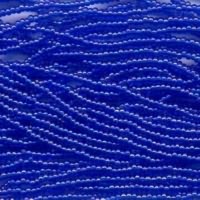 Czech Seed Beads 11/0 Transparent Sapphire Blue AB