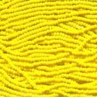Czech Seed Beads 6/0 Opaque Yellow