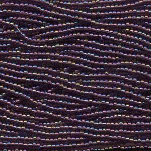 Czech Seed Beads 6/0 Purple Iris
