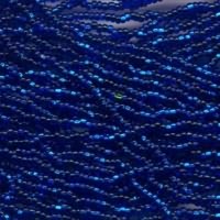 Czech Seed Beads 11/0 Dark Blue Silver Lined