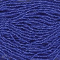 13/0 Czech Charlotte Seed Beads Opaque Medium Blue